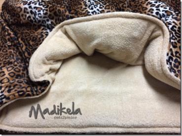Preview: Kuschelschlafsack - Design Gepard Preview: Kuschelschlafsack - Design Gepard