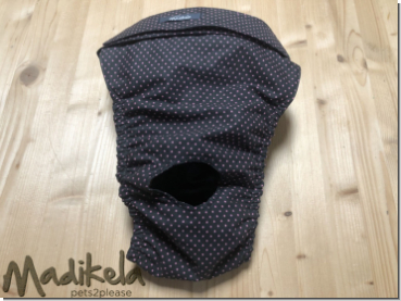 Preview: Läufigkeitshose, Schutzhose - Dots grau-rosa Preview: Läufigkeitshose, Schutzhose - Dots grau-rosa