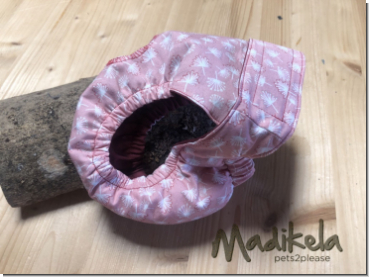 Preview: Läufigkeitshose, Schutzhose - Pusteblumen rosé Preview: Läufigkeitshose, Schutzhose - Pusteblumen rosé