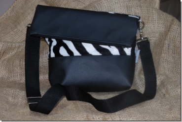 Preview: Tasche Fold Over Zebra Preview: Tasche Fold Over Zebra