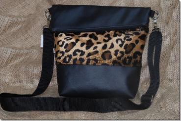 Preview: Tasche Fold Over Leo braun Preview: Tasche Fold Over Leo braun