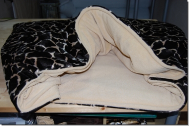 Preview: Kuschelschlafsack - Design Giraffe groß Preview: Kuschelschlafsack - Design Giraffe groß