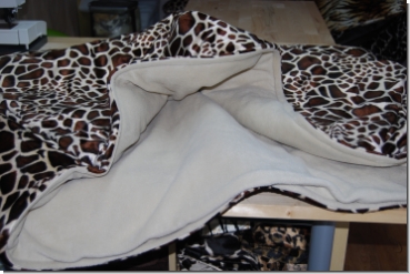 Preview: Kuschelschlafsack - Design Giraffe klein Preview: Kuschelschlafsack - Design Giraffe klein