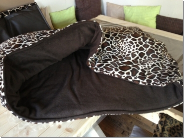 Preview: Kuschelschlafsack - Design Giraffe klein Preview: Giraffe klein x zartbitter