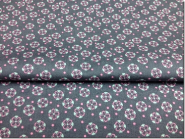 Preview: Läufigkeitshose, Schutzhose - Ornamente grau/rose Preview: Läufigkeitshose, Schutzhose - Ornamente grau/rose