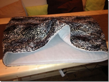 Preview: Kuschelschlafsack - Design Schneetiger Preview: Kuschelschlafsack - Design Schneetiger