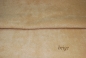 Preview: Kuscheldecke - Canvas Baumwolle beige ohne Polsterung
