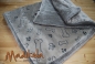 Preview: Kuschelfleecedecke Knochen taupe