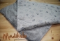 Preview: Kuschelfleecedecke Knochen taupe
