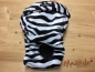 Preview: Läufigkeitshose - Tierfell Zebra s/w