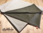 Preview: Kuscheldecke - Canvas Baumwolle beige ohne Polsterung