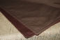 Preview: Kuscheldecke Uni braun ohne Füllung 70 x 100 cm