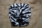 Preview: Läufigkeitshose - Tierfell Zebra s/w