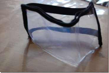 Startnummernhalter schwarz