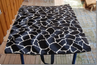 Outdoordecke - Design Giraffe groß