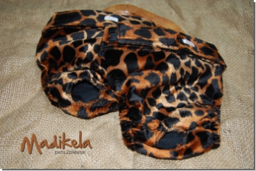 Läufigkeitshose - Tierfell Giraffe mittel