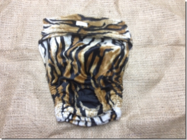 Läufigkeitshose - Tierfell Tiger