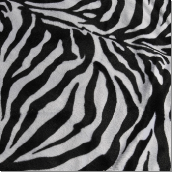 Läufigkeitshose - Tierfell Zebra s/w