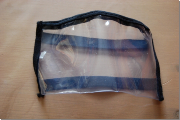 Startnummernhalter schwarz