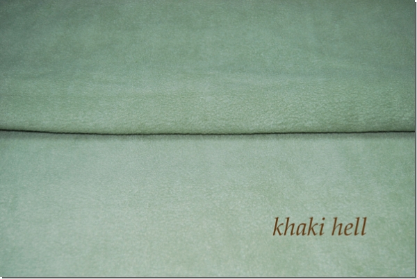 Kuscheldecke - Canvas Baumwolle kiwi grün
