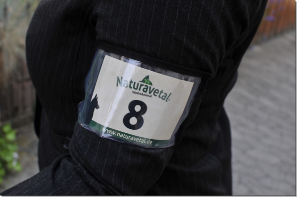 Startnummernhalter schwarz