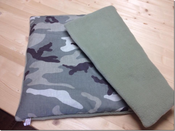 Kuscheldecke Baumwollstoff Camouflage I