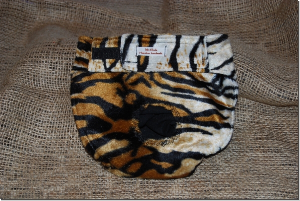 Läufigkeitshose - Tierfell Tiger