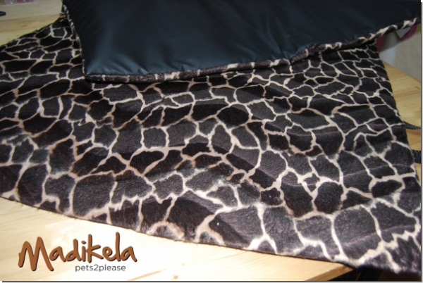 Outdoordecke - Design Giraffe groß