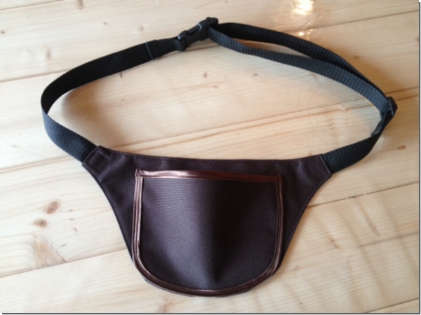 Gürteltasche / Futtertasche braun