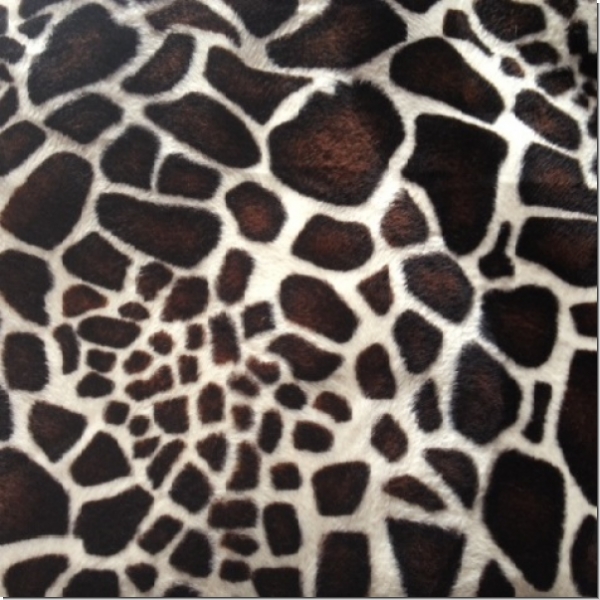 Läufigkeitshose - Tierfell Giraffe klein