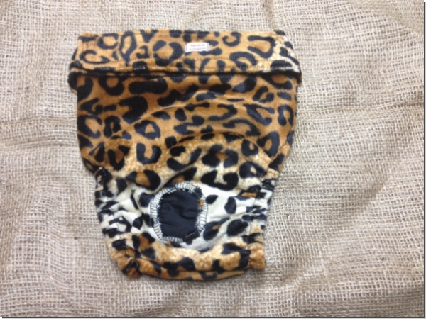 Läufigkeitshose - Tierfell Gepard