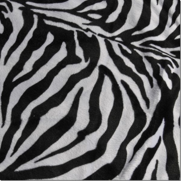 Läufigkeitshose - Tierfell Zebra s/w